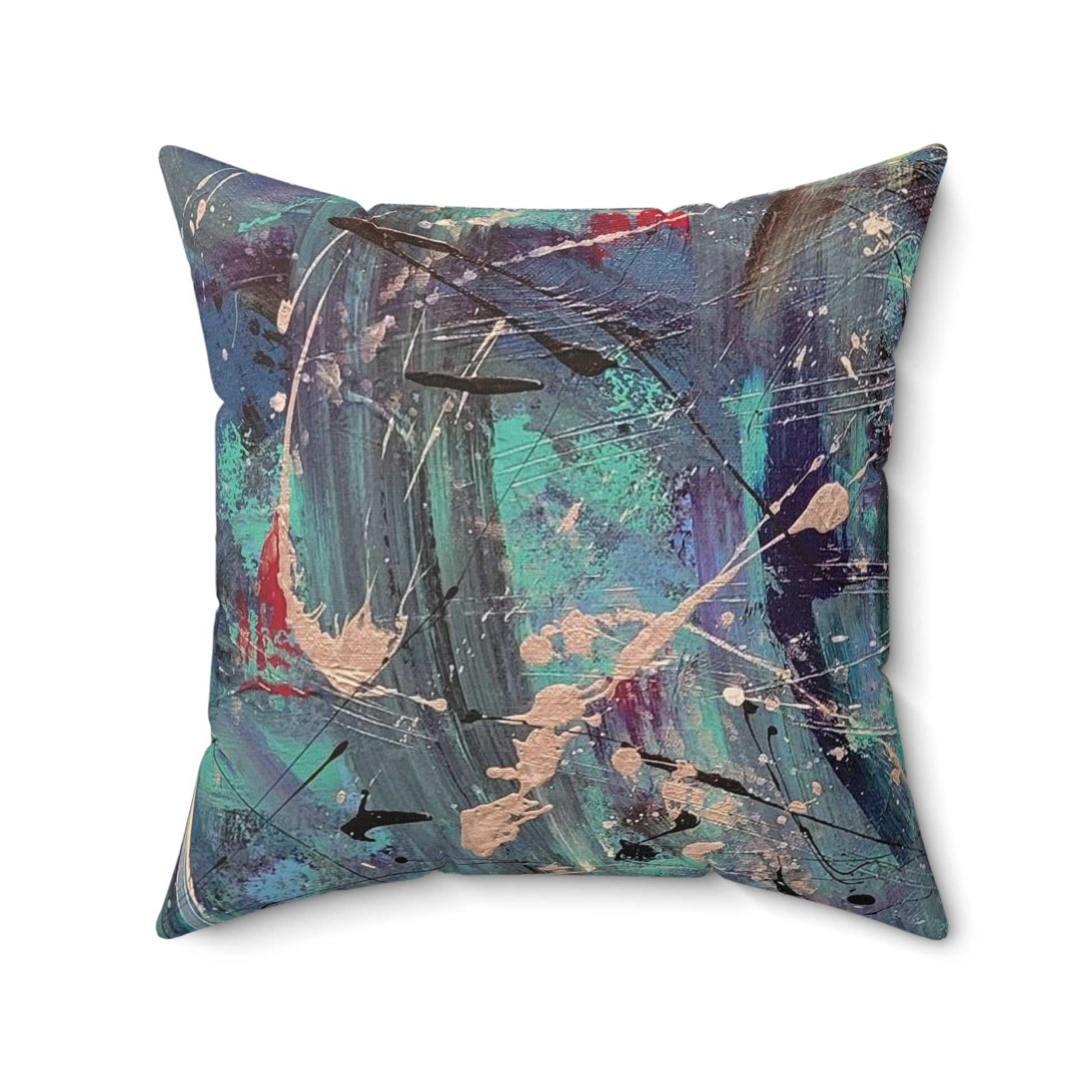 Abstract Decorative Pillow by Buisty - Buisty