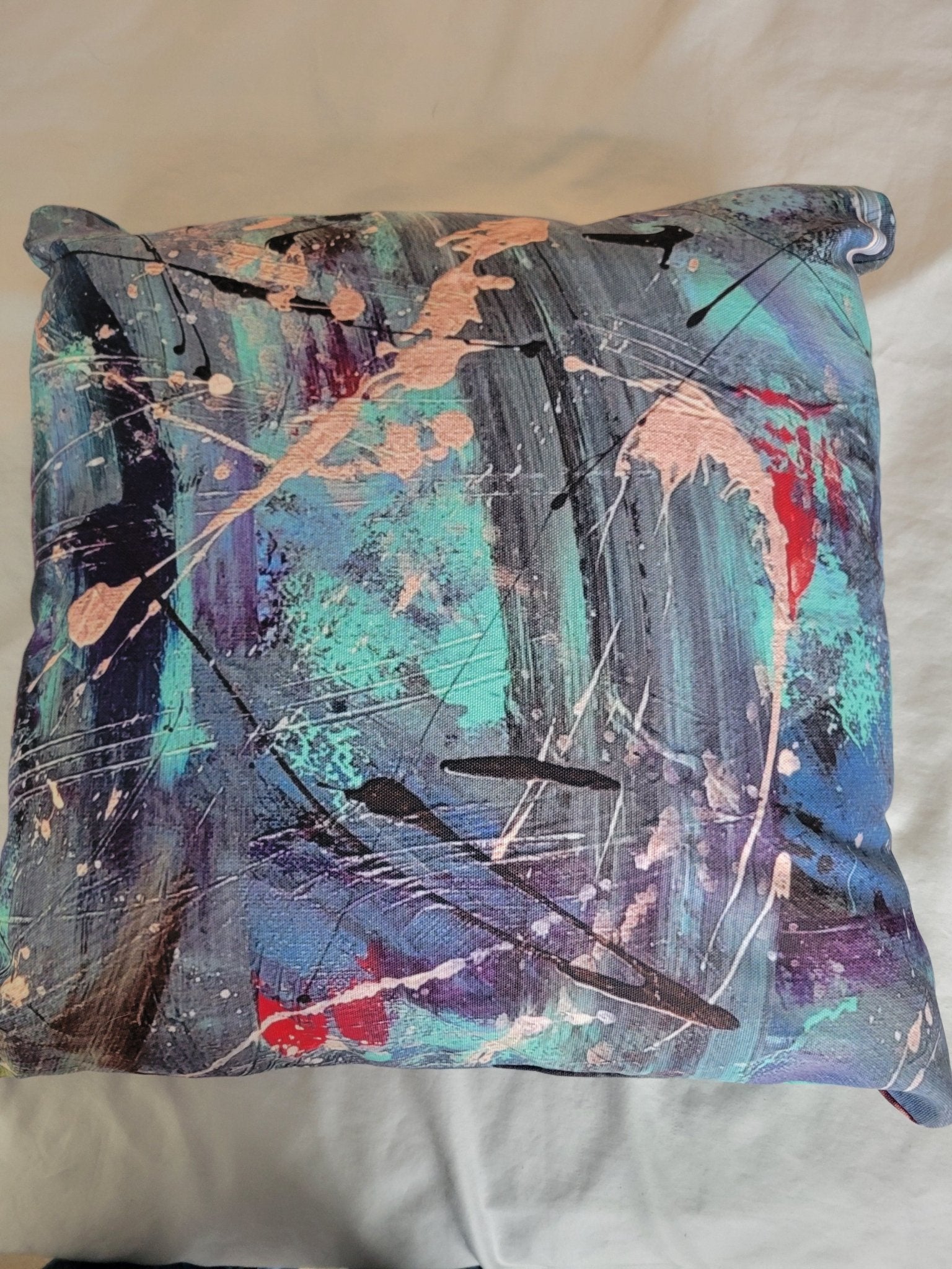 Abstract Decorative Pillow by Buisty - Buisty