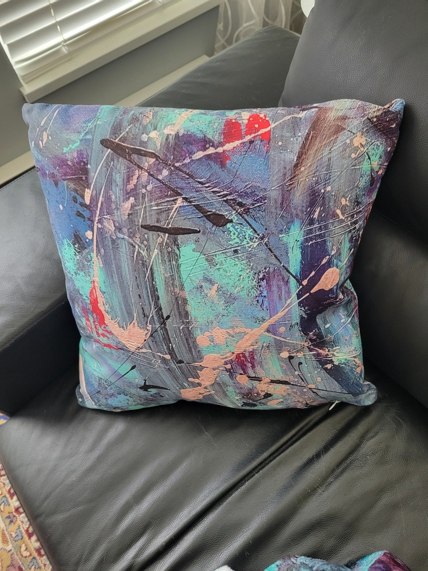 Abstract Decorative Pillow by Buisty - Buisty