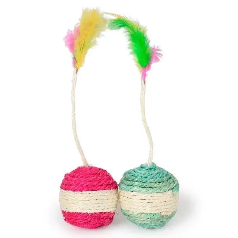 Cat Sisal Scratching Ball toy - Buisty