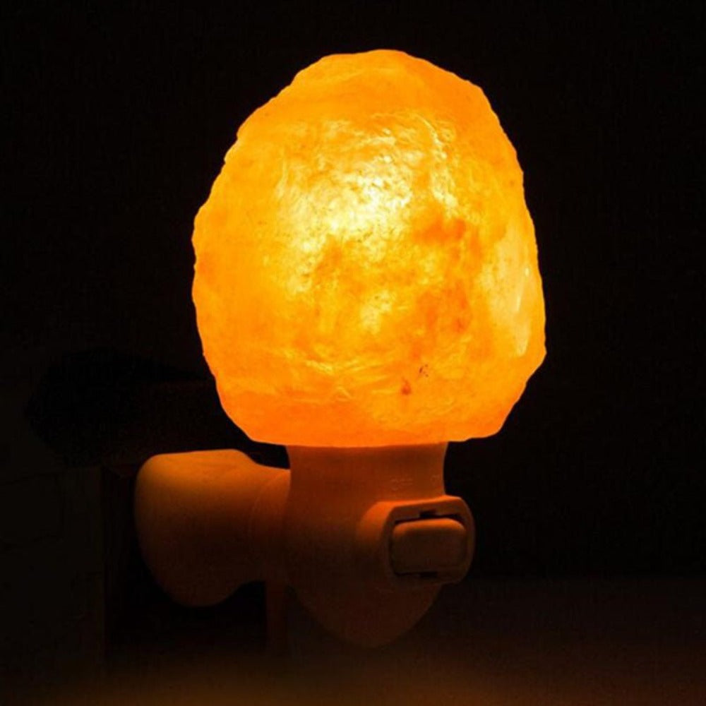 Crystal Salt Lamp Night Light - Buisty