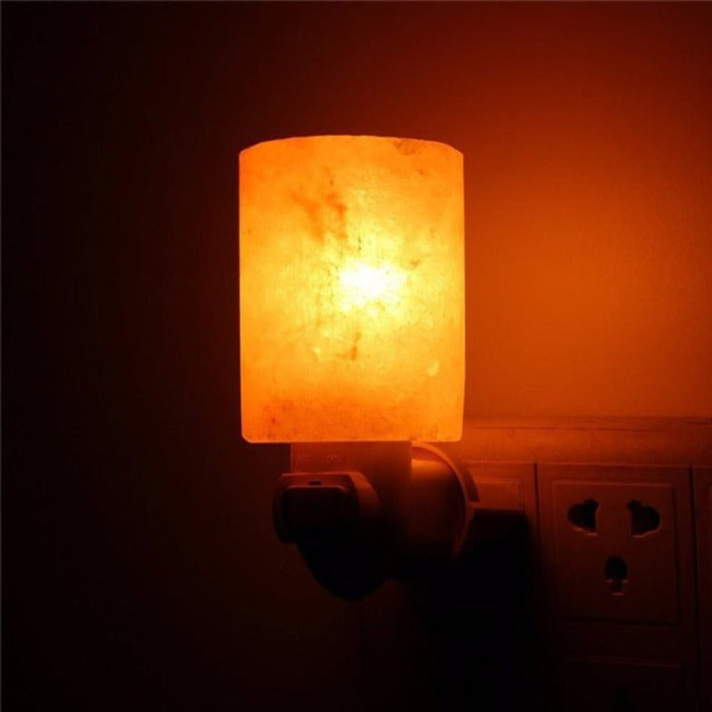 Crystal Salt Lamp Night Light - Buisty