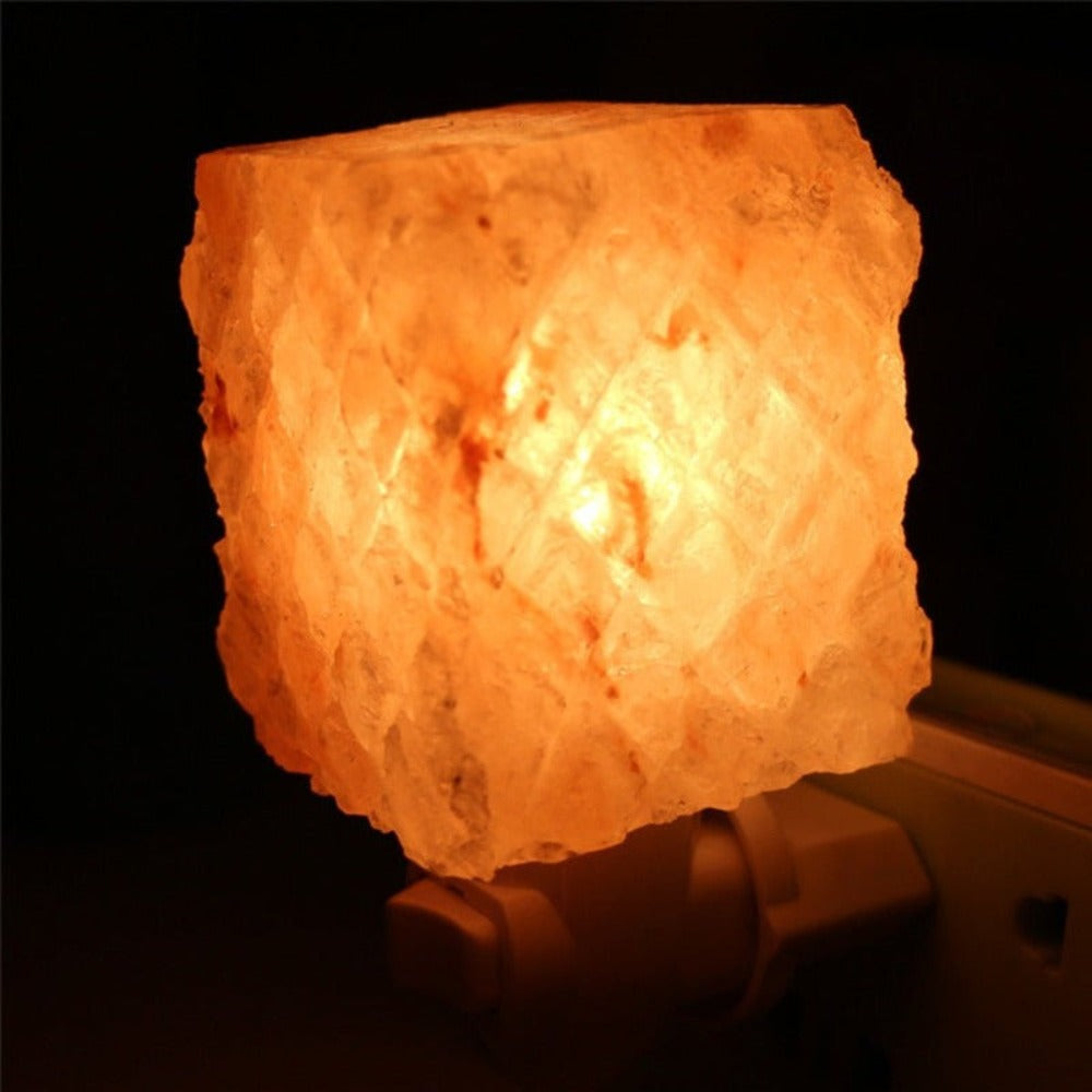 Crystal Salt Lamp Night Light - Buisty